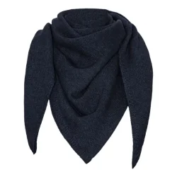 Melodia triangle scarf night blue 