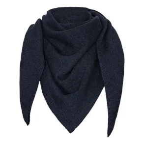 Melodia triangle scarf night blue 