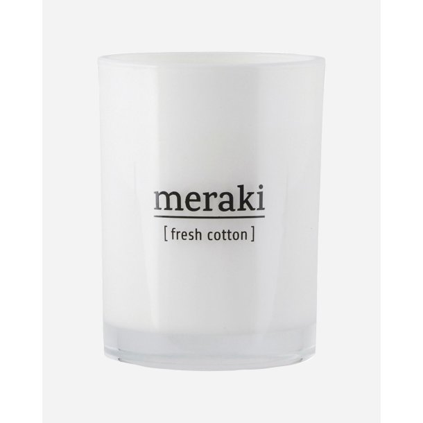 Meraki scented candle fresh cotton 