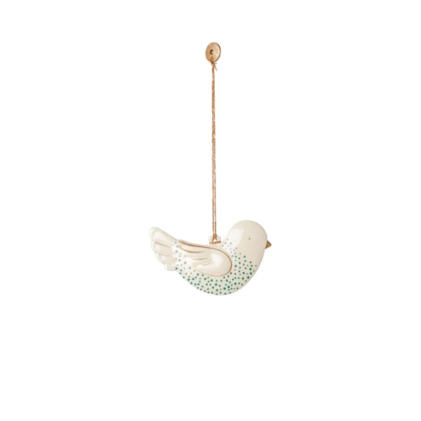 Metal ornament fugl 14-6512-01