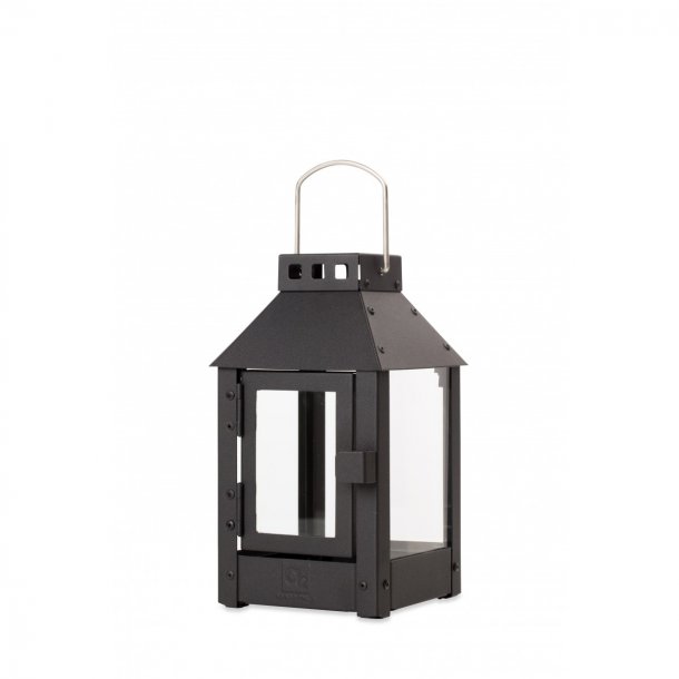 Micro Lantern Black/galv. 12,5x25 