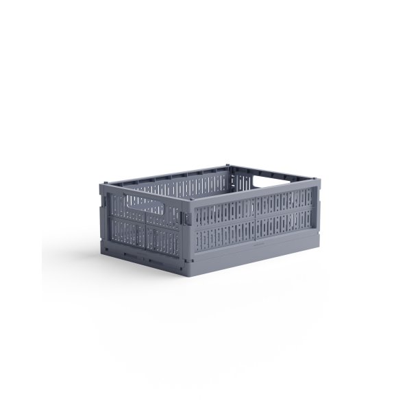 Made crate midi blue grey 
