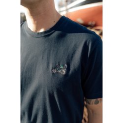 Mini forest maxi t-shirt blueberry