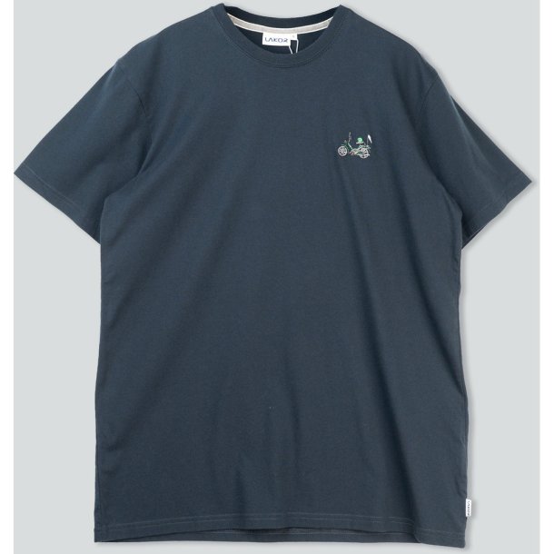 Mini forest maxi t-shirt blueberry