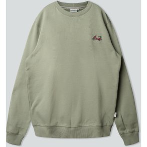Mini red maxi crewneck seaspray