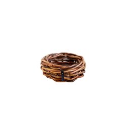 Mini rund rattanbowle 