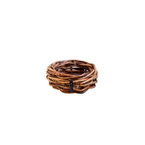 Mini rund rattanbowle 