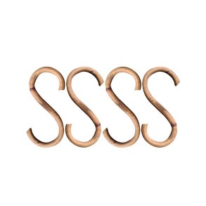 Mini s-krog st m. 4 stk. lacak