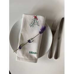 Mistelten stofservietter - 2 pak