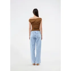 Himamd off shoulder top nuthatch