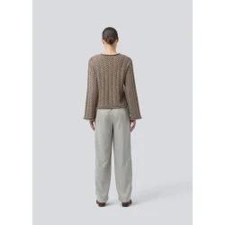 Kurtismd o-neck knit chocolate chip