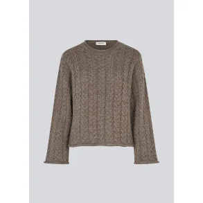 Kurtismd o-neck knit chocolate chip