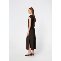 Tailormd dress seal brown