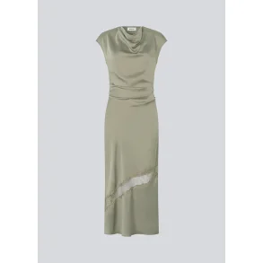 Tailormd lace dress moss gray