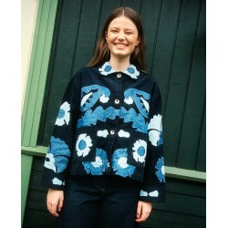 Mya jacket navy sea