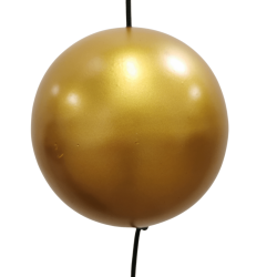 Iron ball gold large
