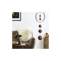 Iron ball gold small