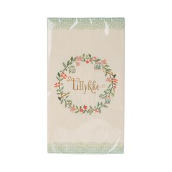 Napkin, tillykke - large 15-2302-00