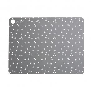 Oyoy placemat light grey with print