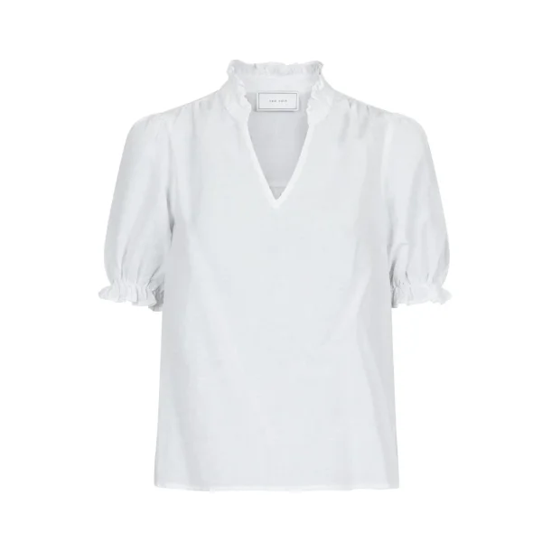 Odesa linen blouse white 