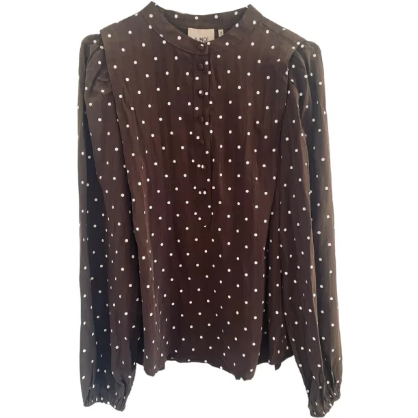 A Moi Oslo blouse dark brown