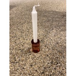 Oyoy candleholder facet light brown