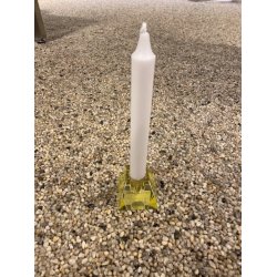 Oyoy candleholder square amber 