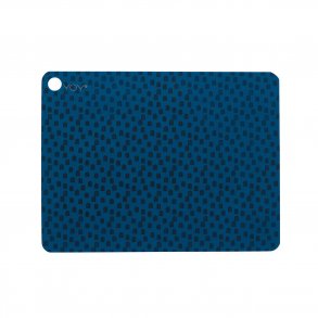Oyoy placemat dazzling blue/balck