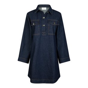 Paras denim dress dark blue 