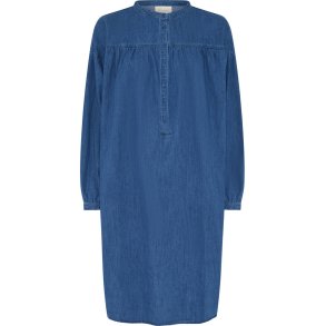 Paris ls denim dress clear blue 