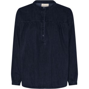 Paris ls denim shirt dark blue 