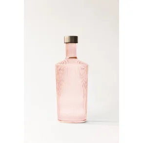 Paveau glasflaske pink