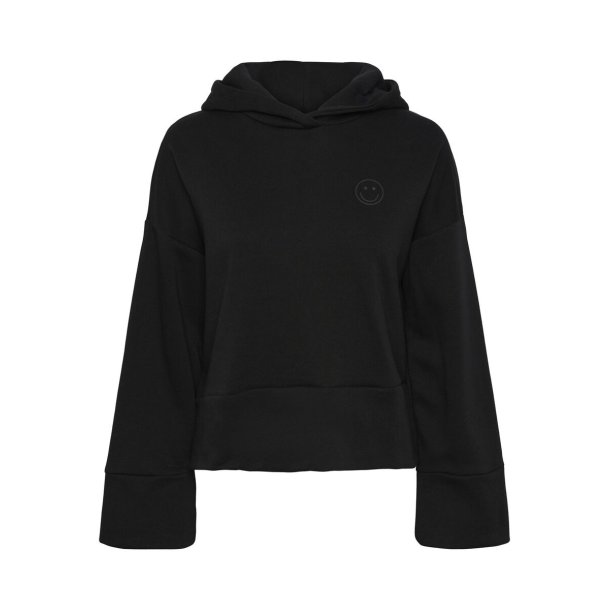 Pcmakenna ls hoodie bc black