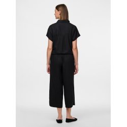 Pcpia ss tie shirt black