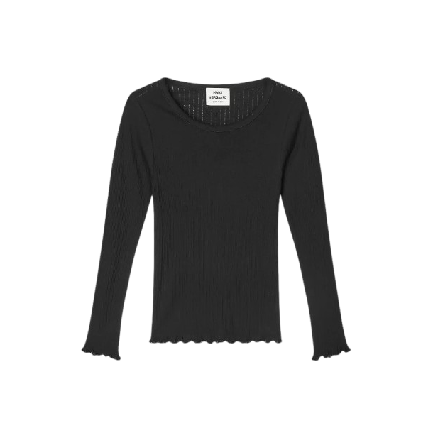Pointella troja tee ls black 