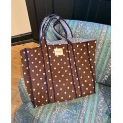 Pricilla bag dot brown 