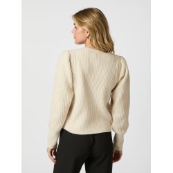 Puli knit cardigan ivory 