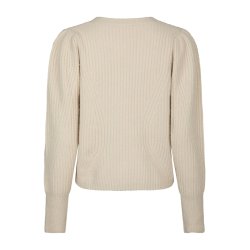 Puli knit cardigan ivory 
