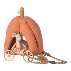 Pumpkin carriage mouse 11-4403-00