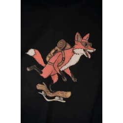 Pushing the log t-shirt moonless night