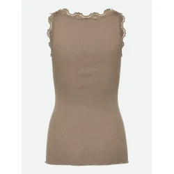 RWBabette silk long lace top walnut