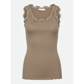 RWBabette silk long lace top walnut