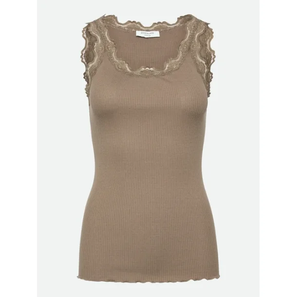 RWBabette silk long lace top walnut