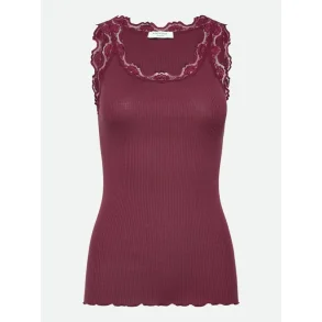 RWBabette silk long lace top windsor wine 