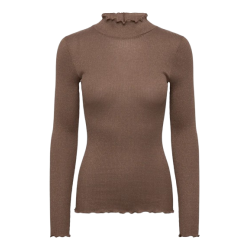RWBoston lurex ls t-shirt walnut