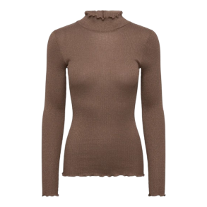 RWBoston lurex ls t-shirt walnut
