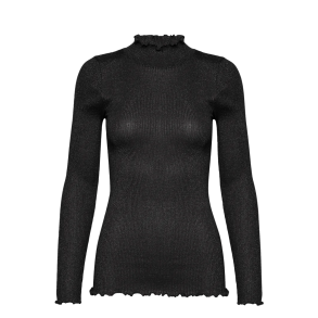 RWBoston lurex ls t-shirt black