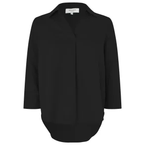 RWEsther linen shirt black