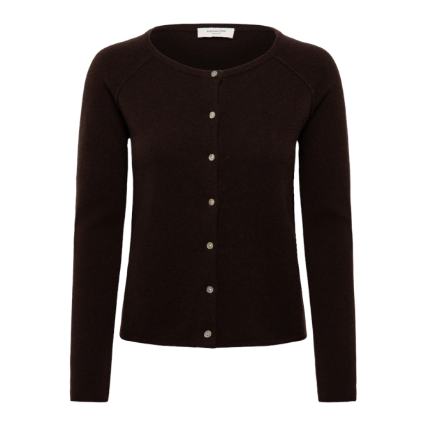 RWLaica cashmere raglan cardigan mole