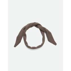 RWLaica cashmere small scarf walnut